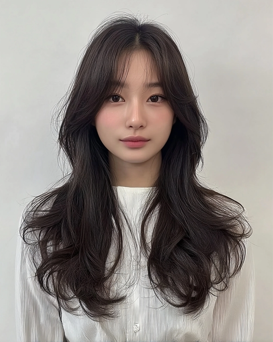layered haircuts Seoul 2026 - Style 2 at Korea Hair Salon Seoul