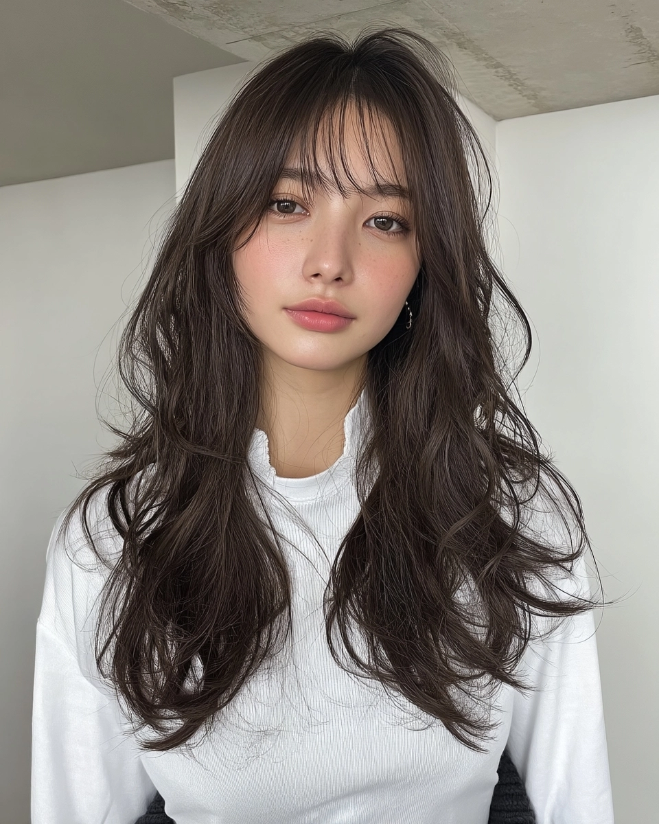layered Korean hair styles 2026 - Style 8 at Korea Hair Salon Seoul