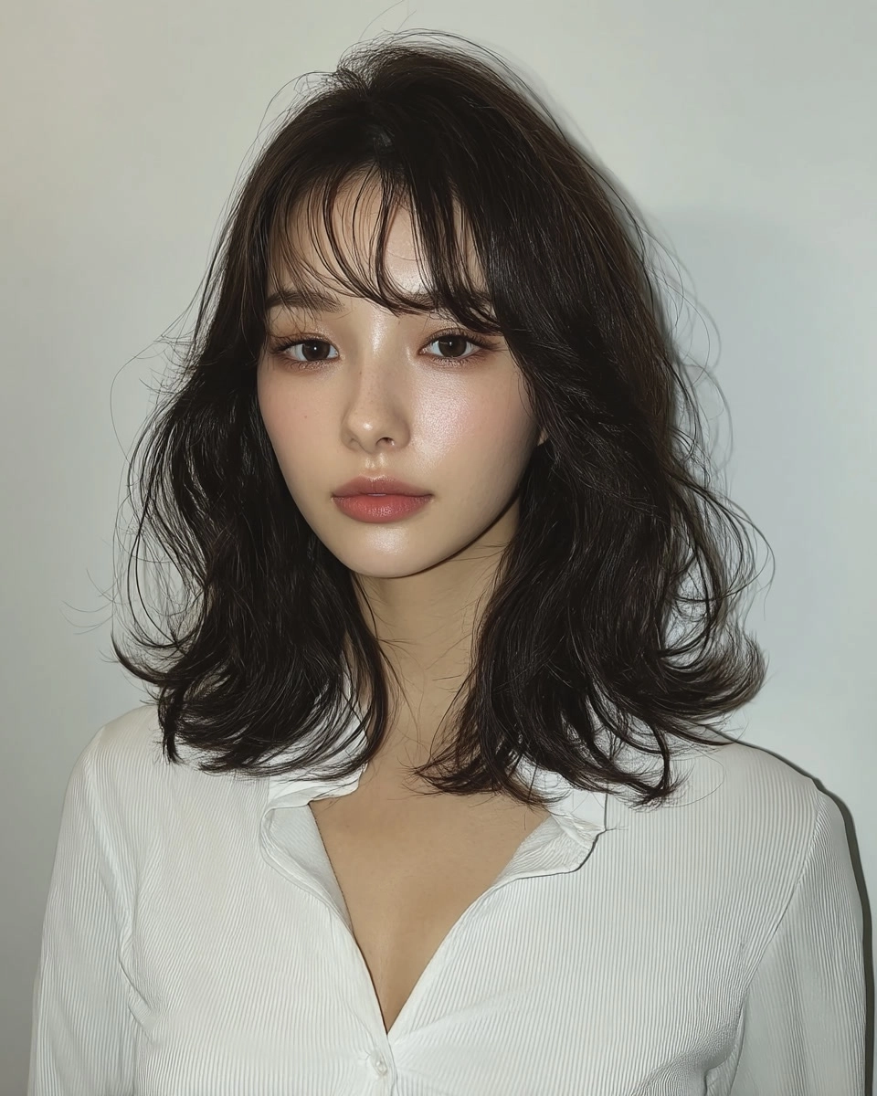 soft wave perm Korea 2026 - Style 2 at Korea Hair Salon Seoul