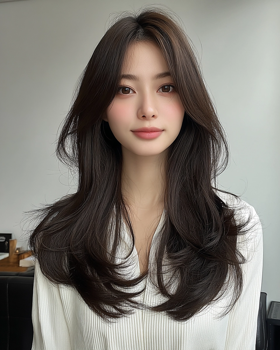 soft wave perm styles 2026 - Style 4 at Korea Hair Salon Seoul