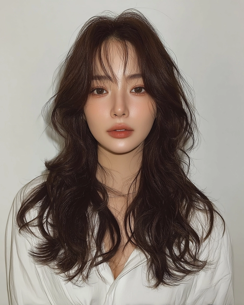 soft wave perm Korea 2026 - Style 6 at Korea Hair Salon Seoul