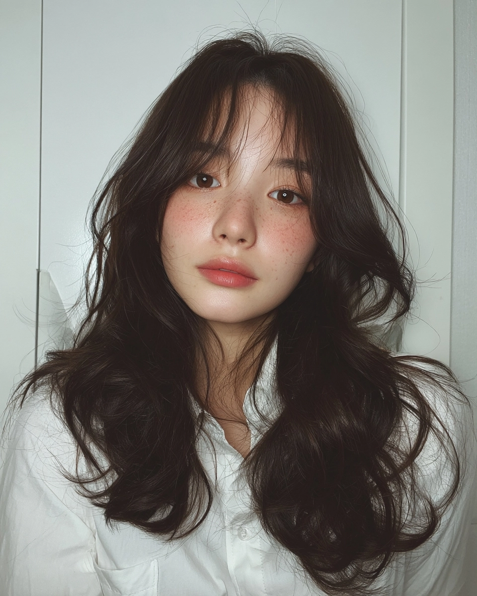 layered waves Seoul 2026 - Style 6 at Korea Hair Salon Seoul
