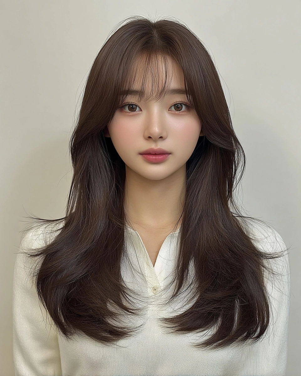 soft layered cuts 2026 - Style 2 at Korea Hair Salon Seoul