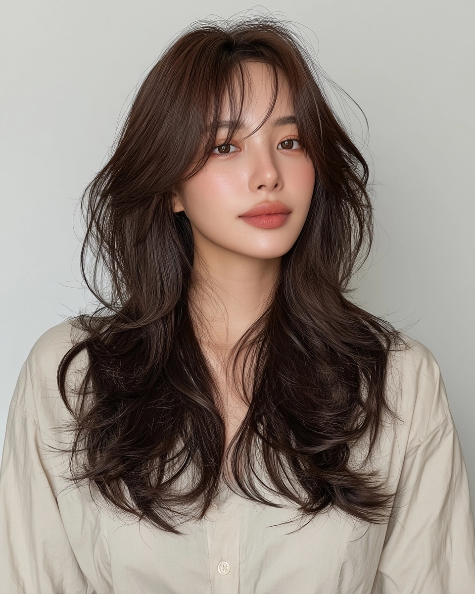 soft layered cuts 2026 - Style 4 at Korea Hair Salon Seoul