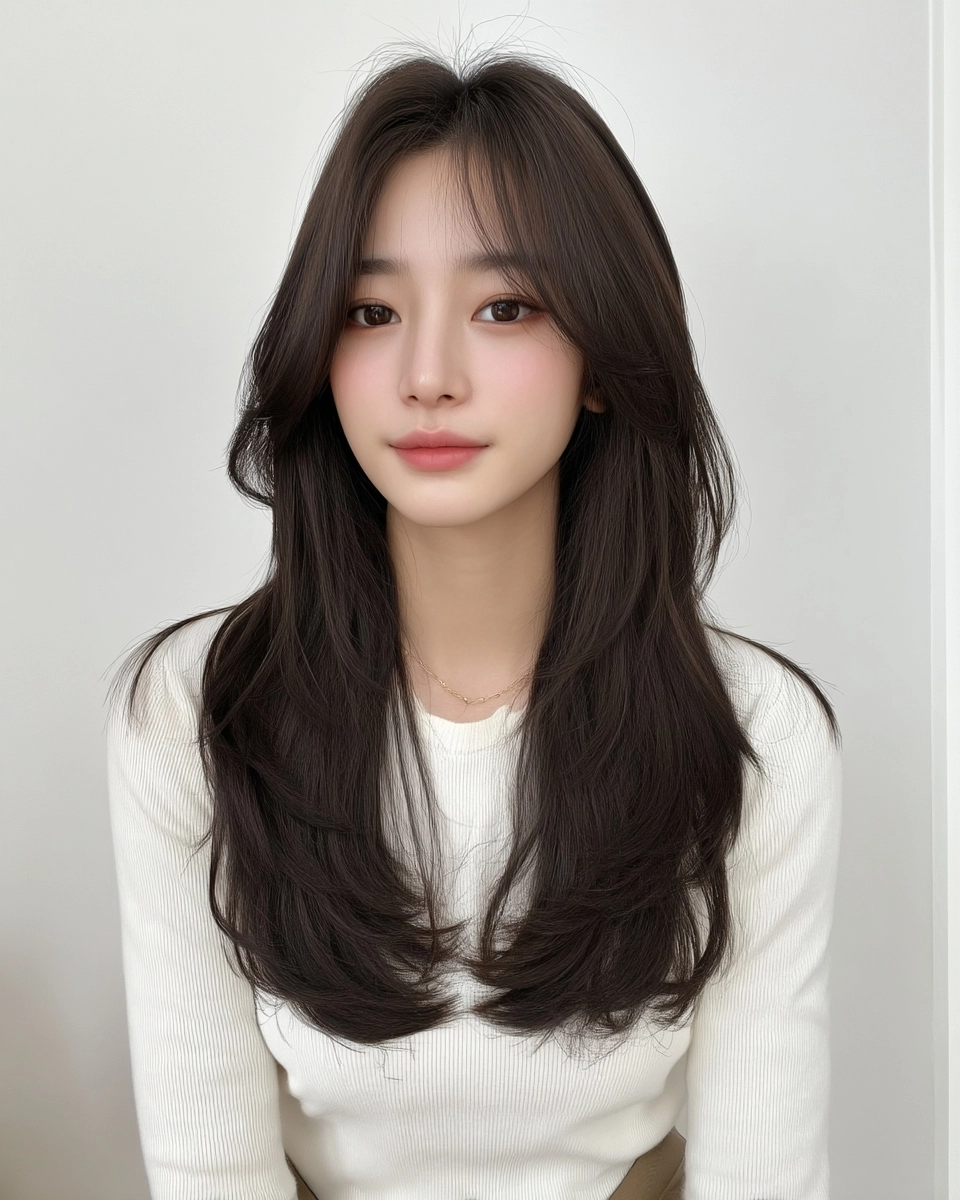 soft layered hairstyles 2026 - Style 5 at Korea Hair Salon Seoul