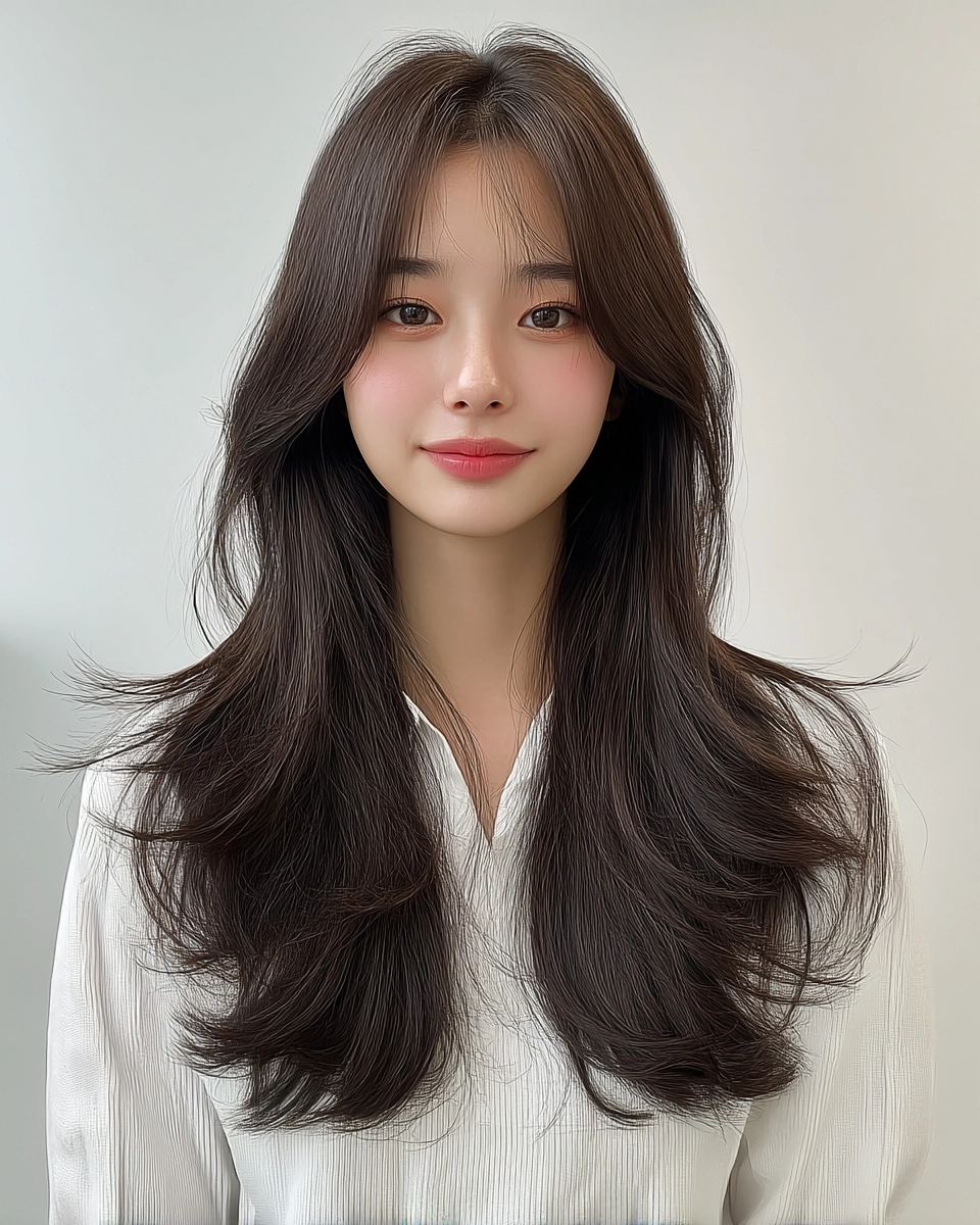 soft layered styles Seoul 2026 - Style 8 at Korea Hair Salon Seoul