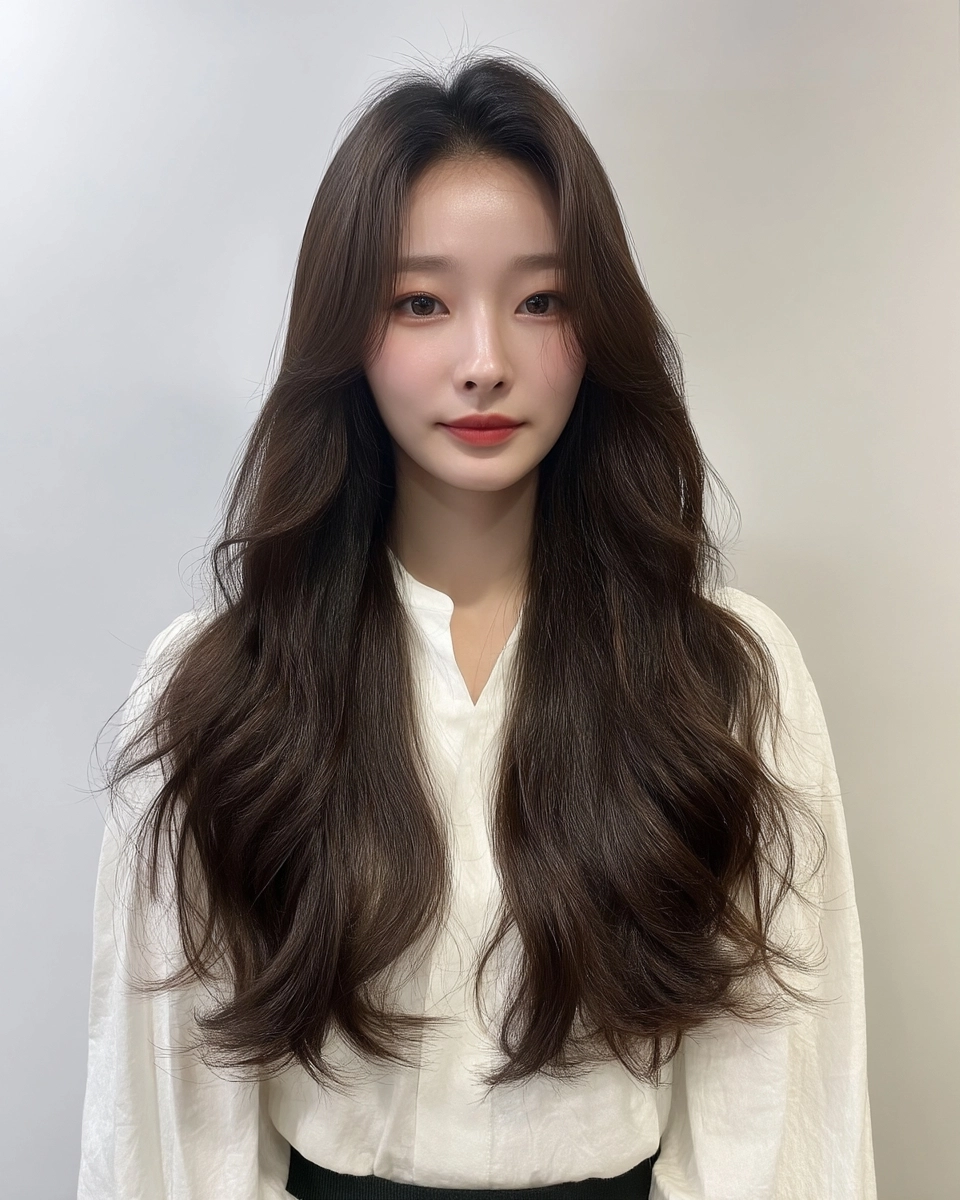 soft wave perm Korea 2026 - Style 1 at Korea Hair Salon Seoul