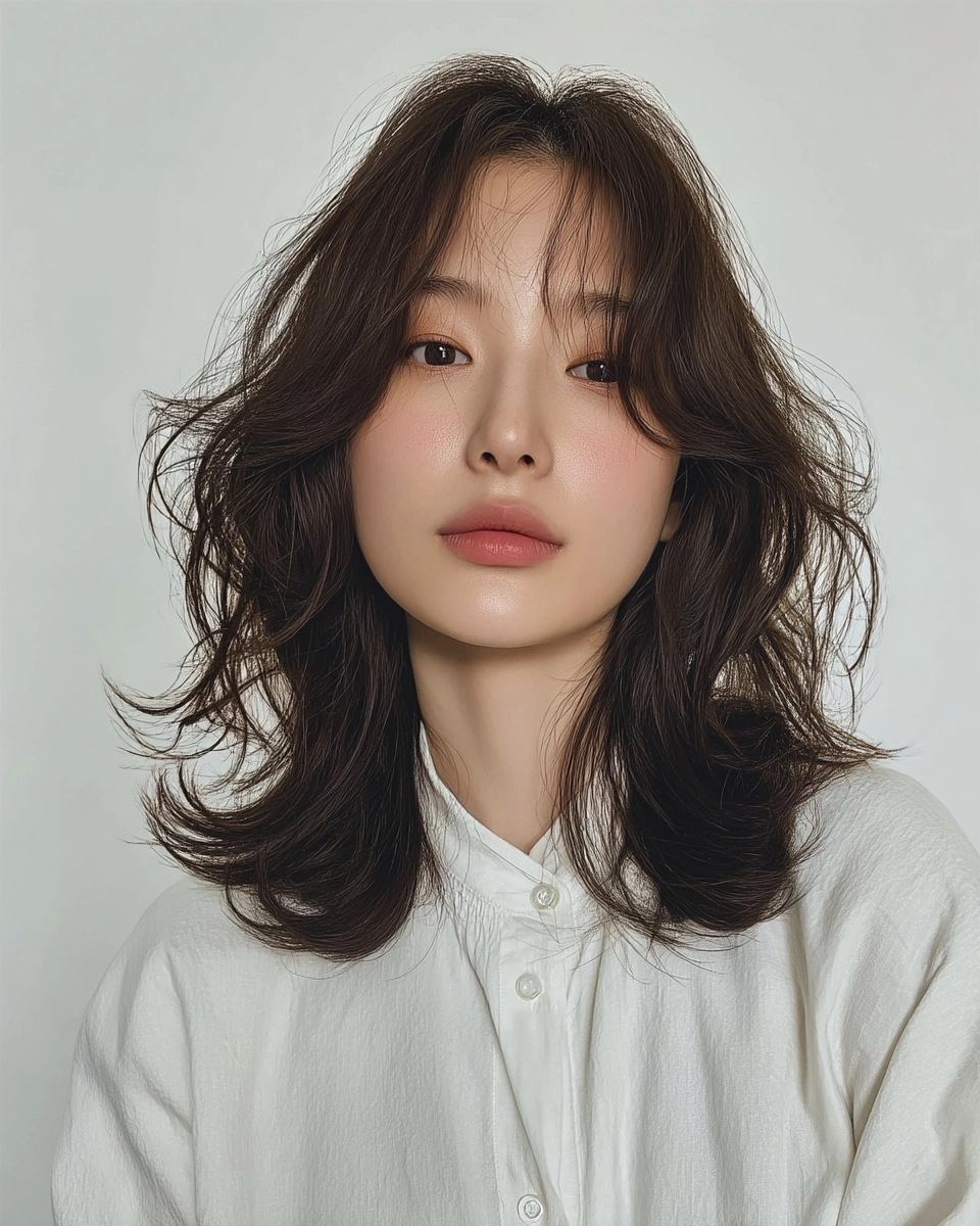 soft wave perm Korea 2026 - Style 3 at Korea Hair Salon Seoul