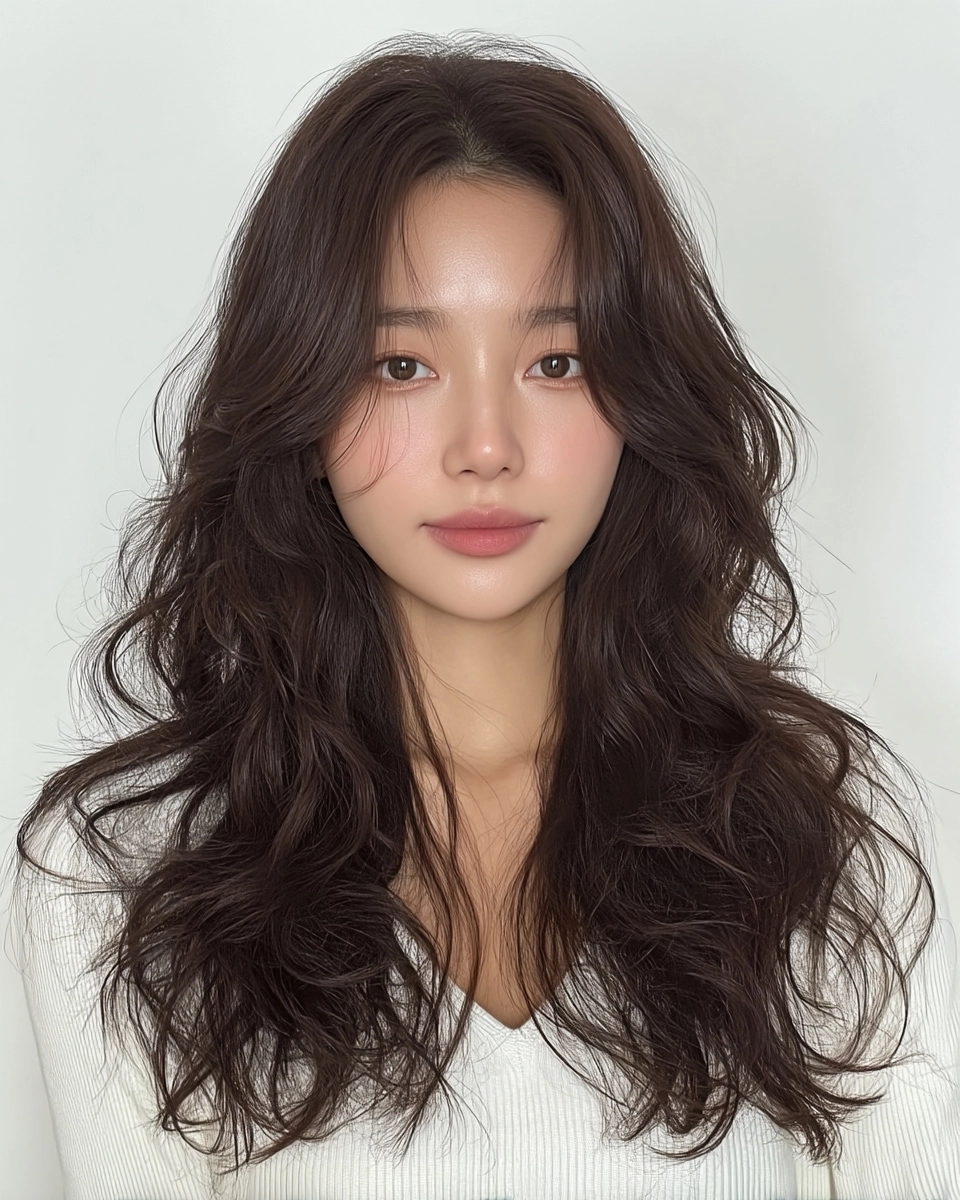 soft wave perm Korea 2026 - Style 3 at Korea Hair Salon Seoul