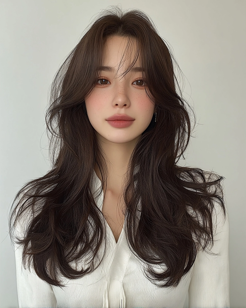 soft wave perm Korea 2026 - Style 5 at Korea Hair Salon Seoul
