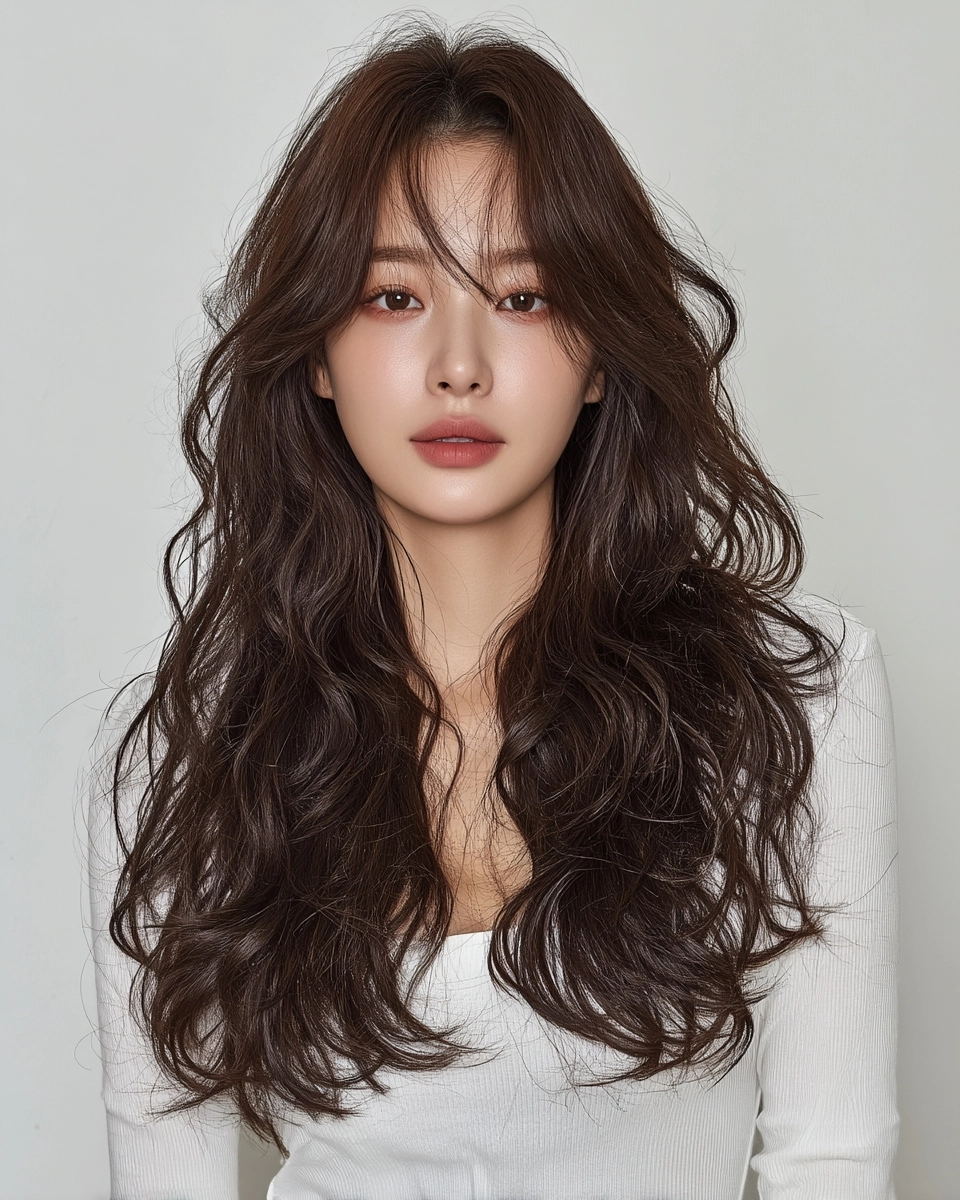 soft wave perm Korea - Style 5 at Korea Hair Salon Seoul