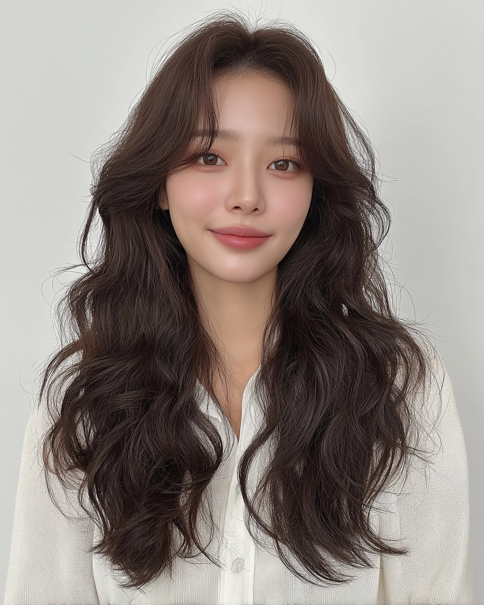 soft wave perm Korea 2026 - Style 6 at Korea Hair Salon Seoul