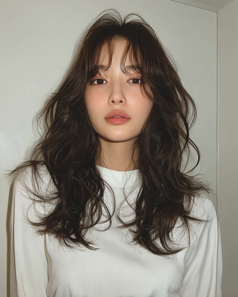 soft wave perm Korea 2026 - Style 8 at Korea Hair Salon Seoul