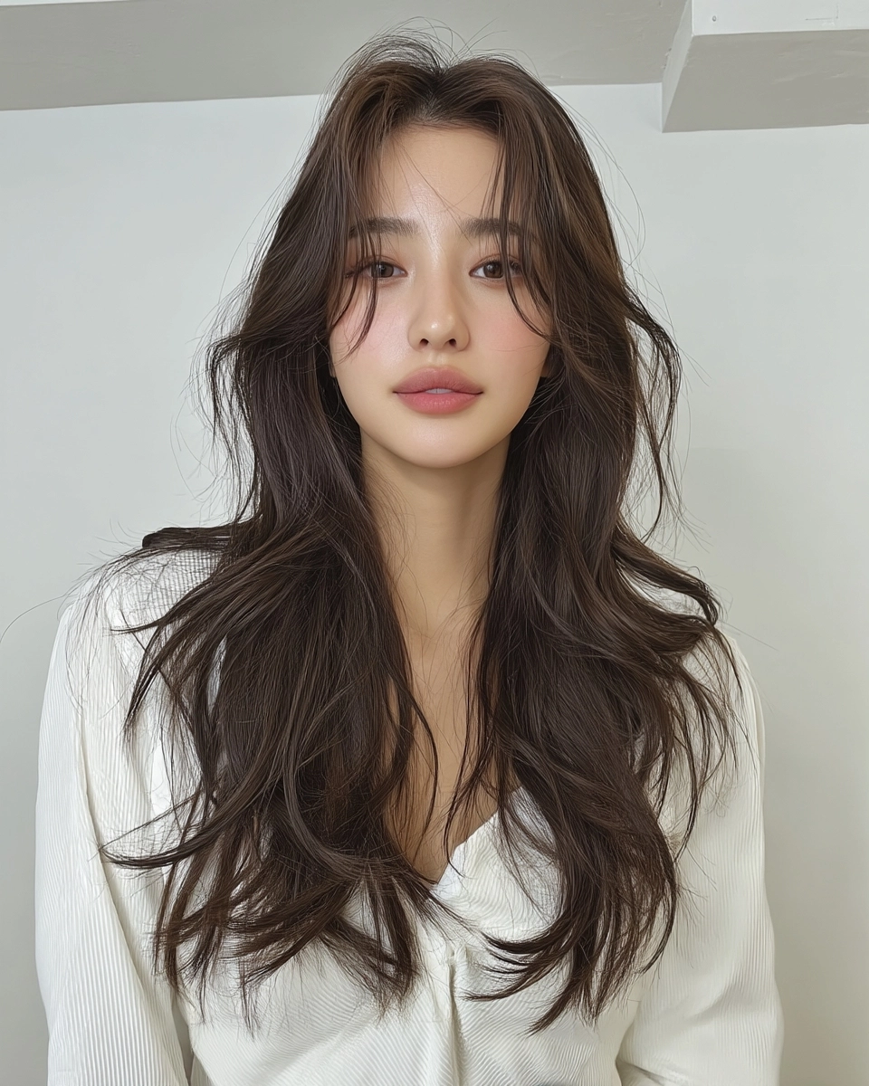 soft wave perm 2026 - Style 2 at Korea Hair Salon Seoul