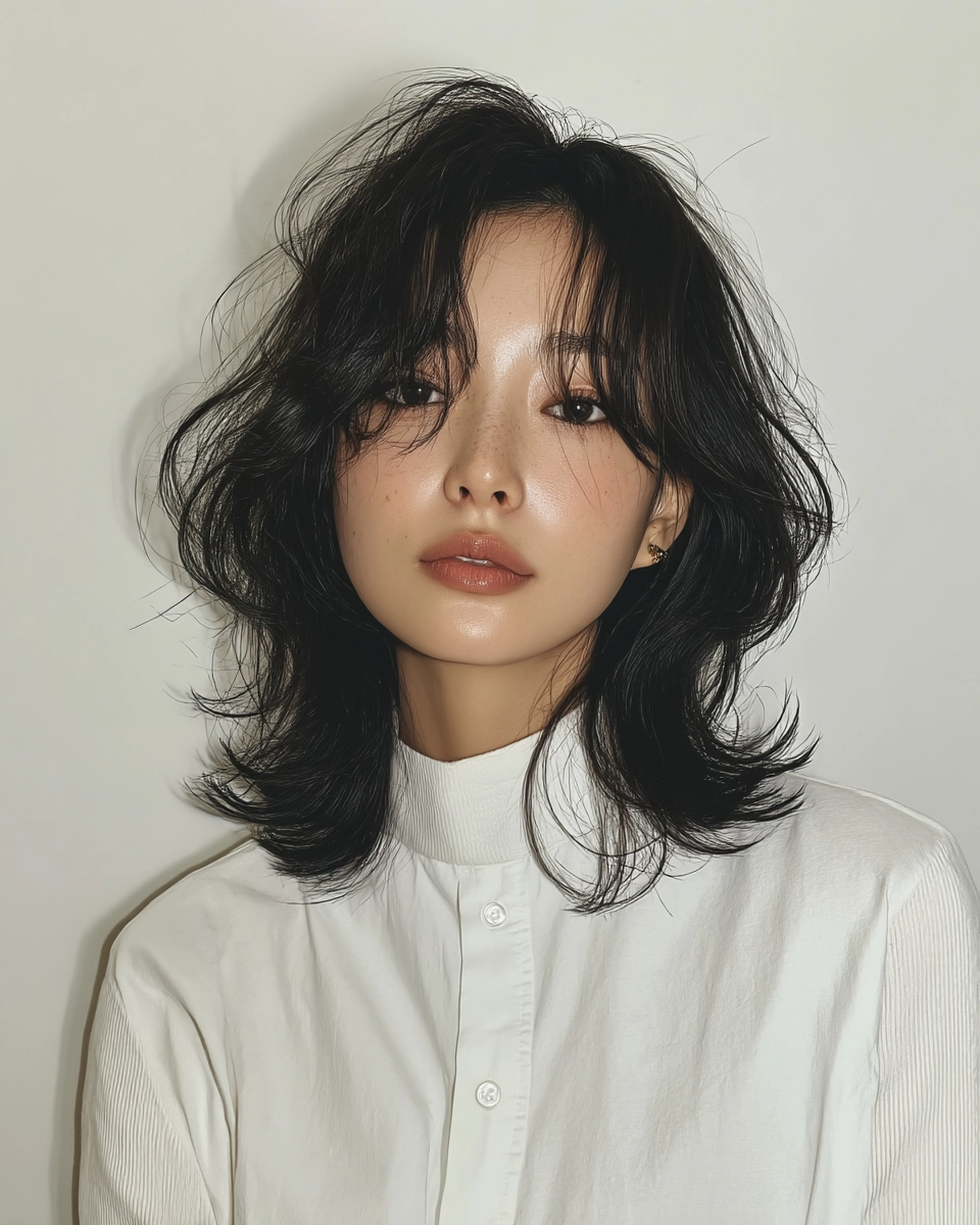 soft wave perm 2026 - Style 3 at Korea Hair Salon Seoul