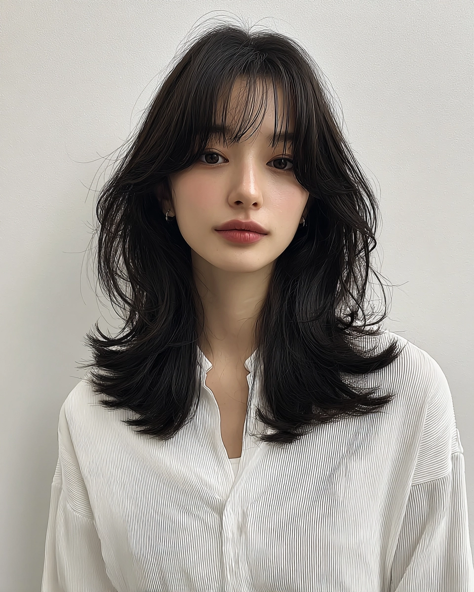 soft wave perm Korea - Style 3 at Korea Hair Salon Seoul