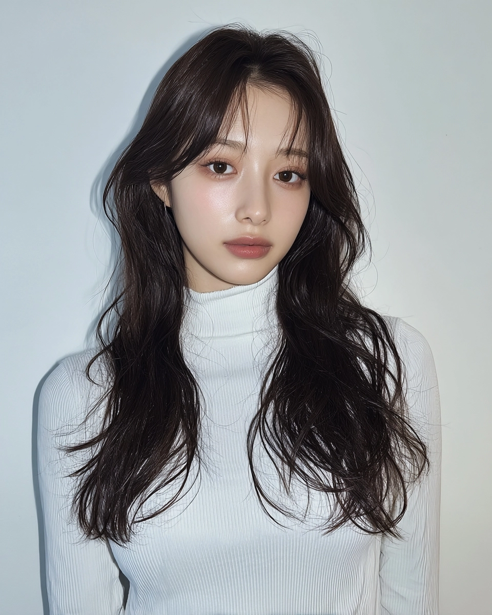soft wave perm Korea - Style 4 at Korea Hair Salon Seoul