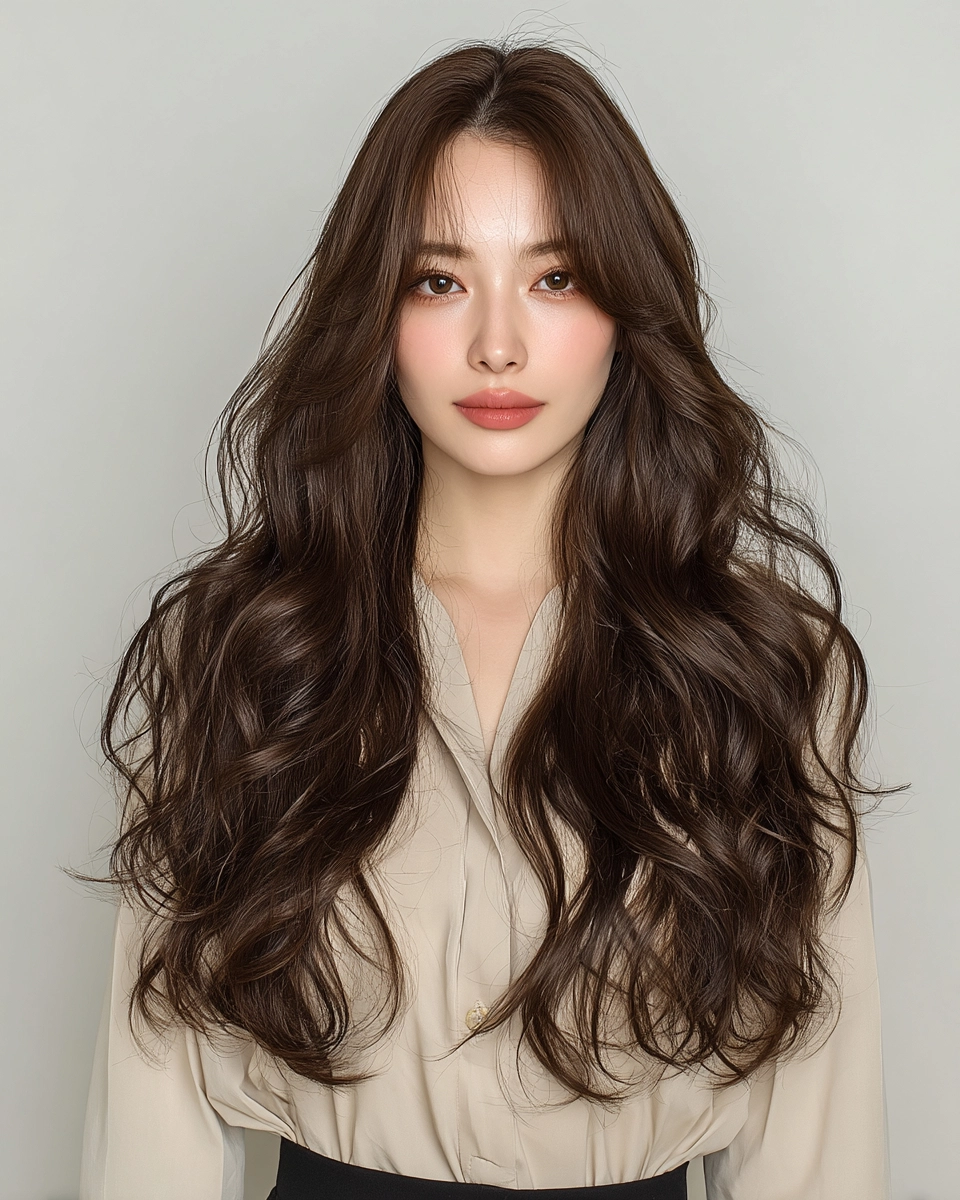 soft wave perm Korea - Style 6 at Korea Hair Salon Seoul