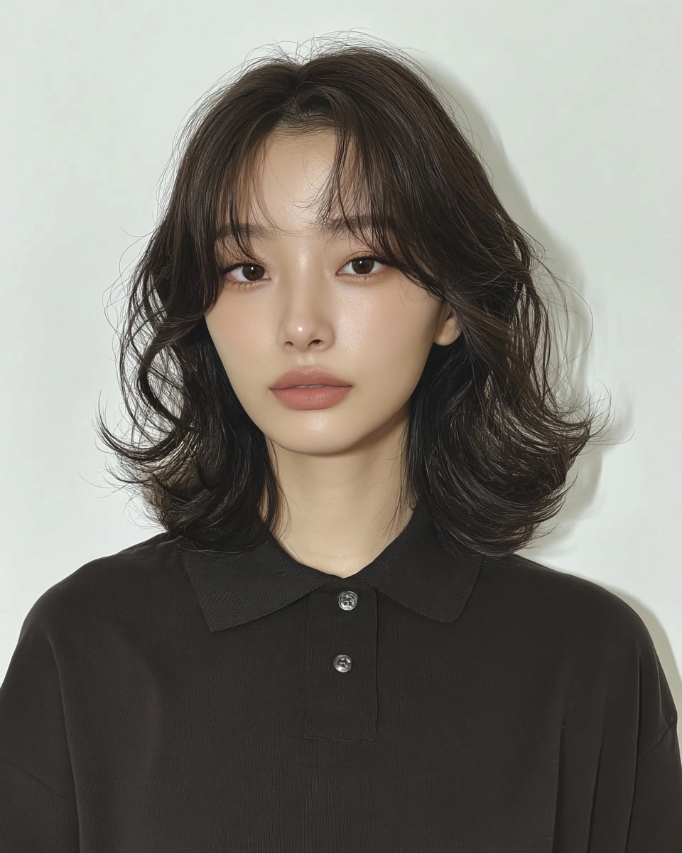 soft wave perm 2026 - Style 6 at Korea Hair Salon Seoul