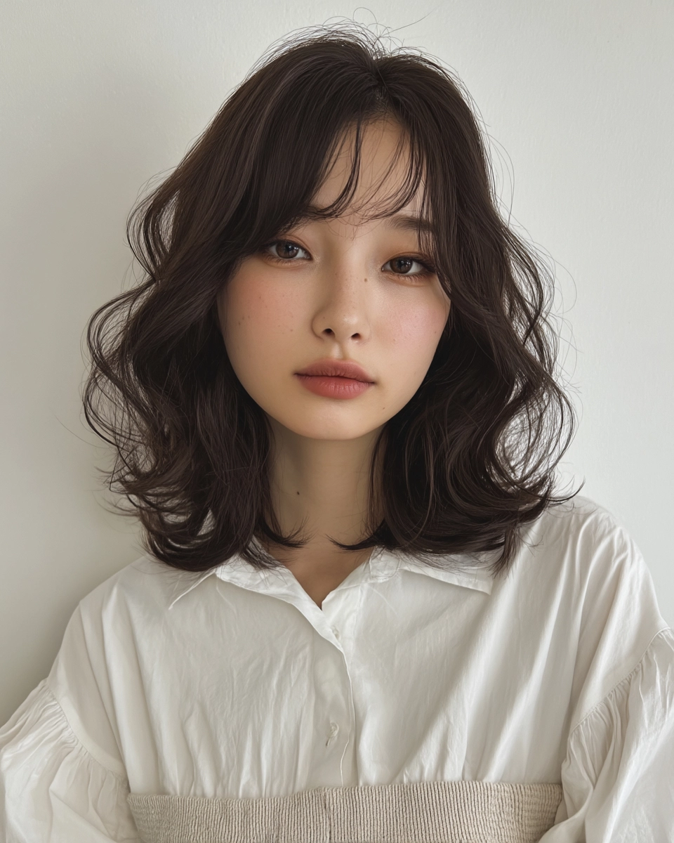 soft wave perm Korea - Style 5 at Korea Hair Salon Seoul