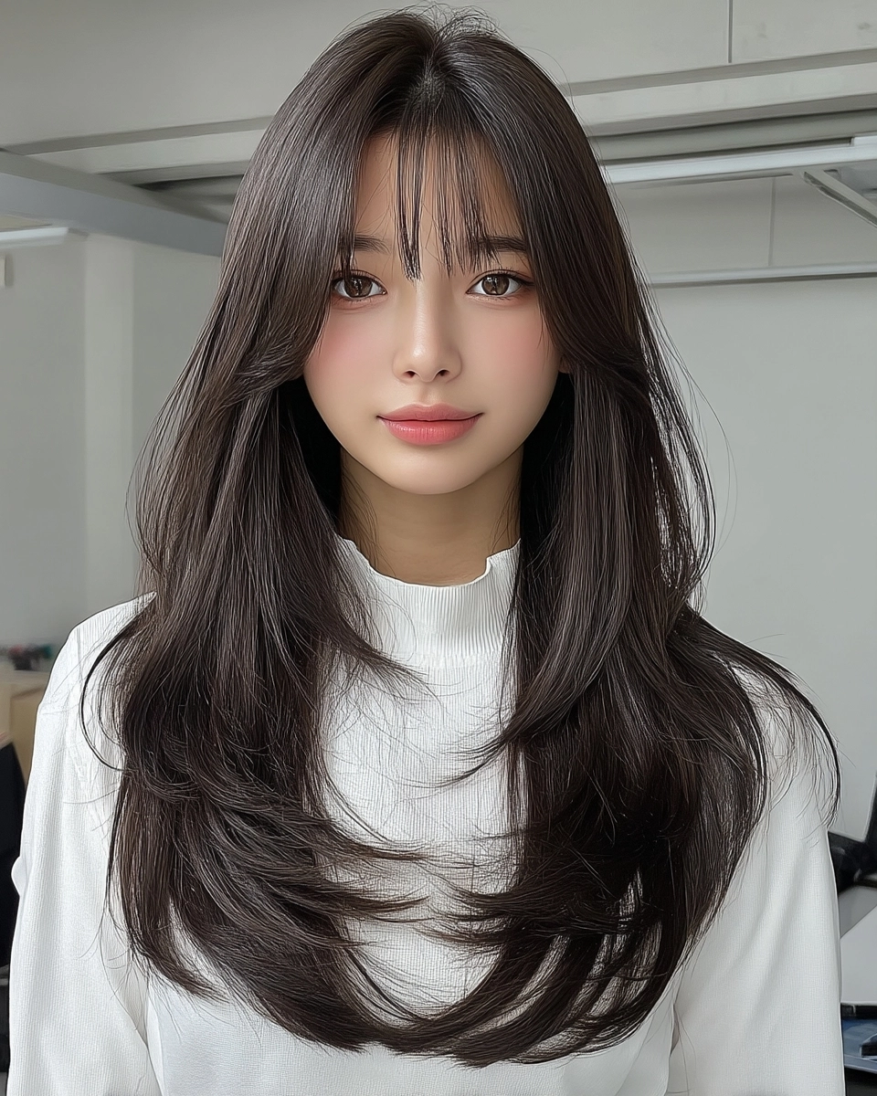 soft wave perm Korea 2026 - Style 6 at Korea Hair Salon Seoul