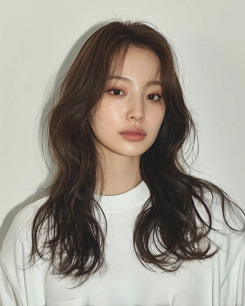 soft wave perm Korea 2026 - Style 7 at Korea Hair Salon Seoul