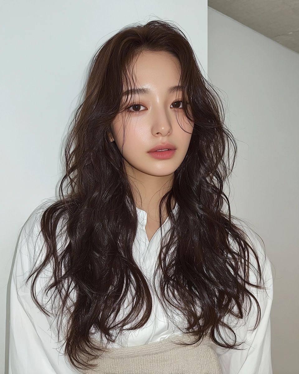 voluminous layers Seoul - Style 7 at Korea Hair Salon Seoul