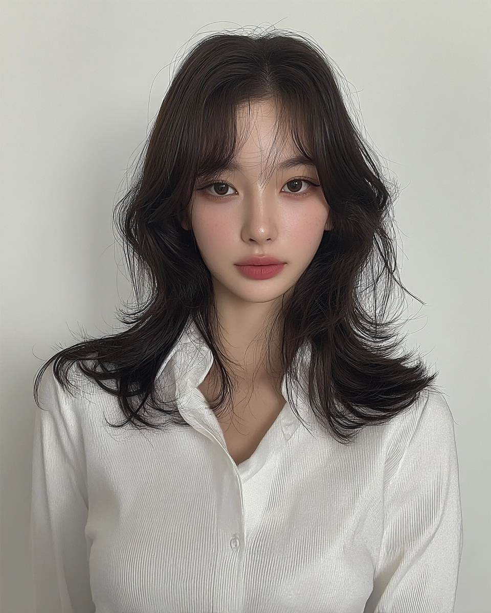 winter wave styles 2026 - Style 2 at Korea Hair Salon Seoul