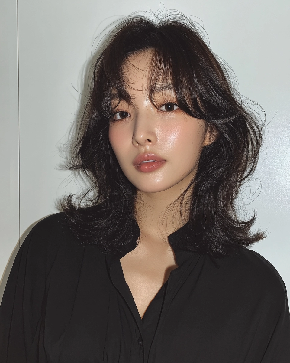 winter wave styles 2026 - Style 8 at Korea Hair Salon Seoul