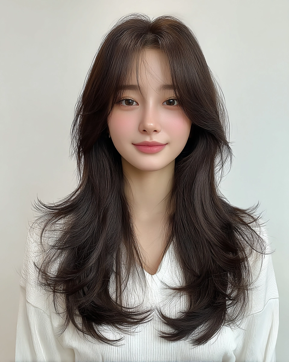 trending layered Korean hairstyles 2026 - Style 4 at Korea Hair Salon Seoul