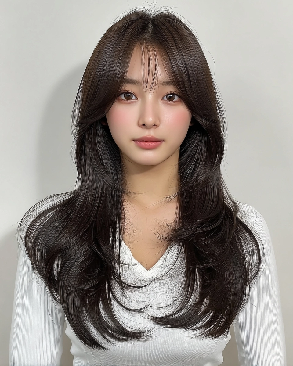 trending layered Korean hairstyles 2026 - Style 5 at Korea Hair Salon Seoul