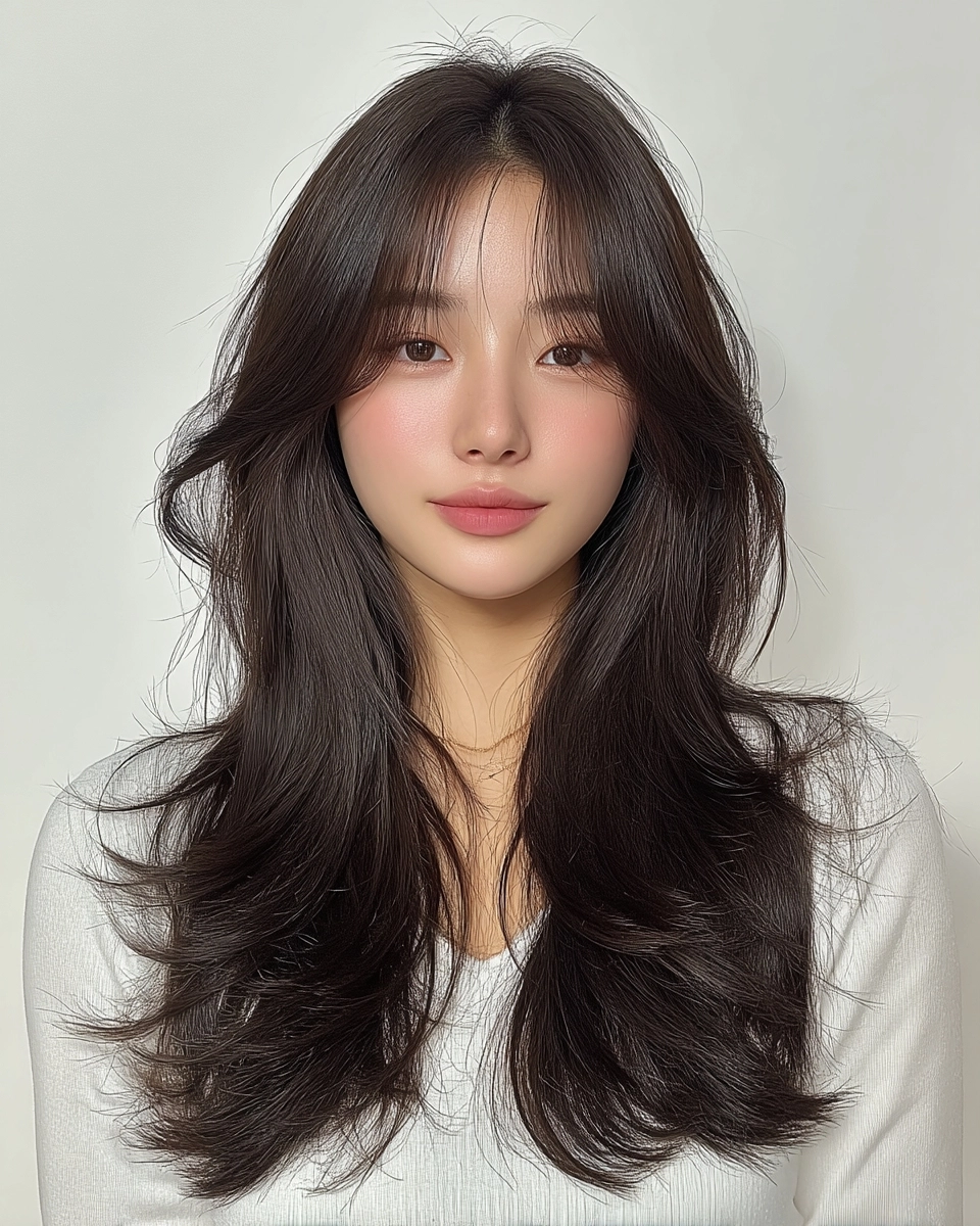 trending wavy hair 2026 - Style 5 at Korea Hair Salon Seoul