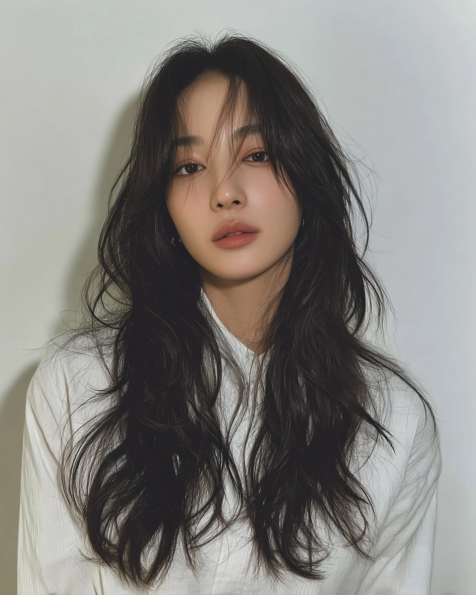 trending wavy hair 2026 - Style 6 at Korea Hair Salon Seoul
