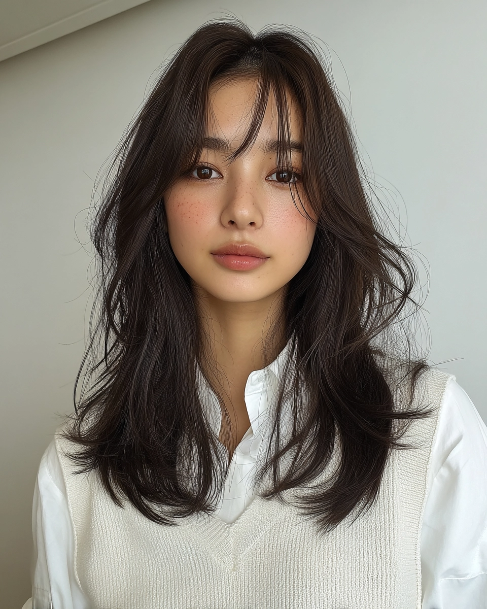 trending wavy hair 2026 - Style 7 at Korea Hair Salon Seoul