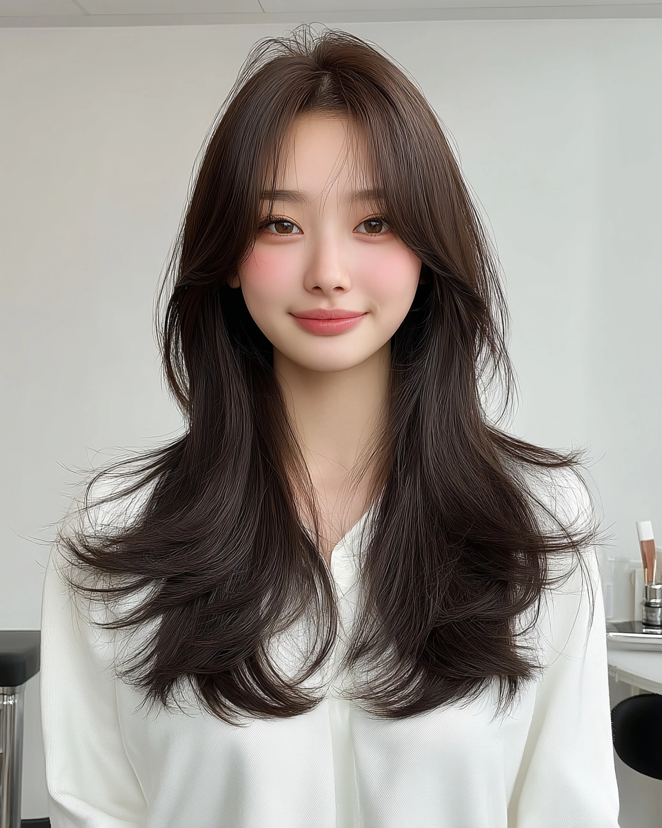 trending wavy hair 2026 - Style 8 at Korea Hair Salon Seoul
