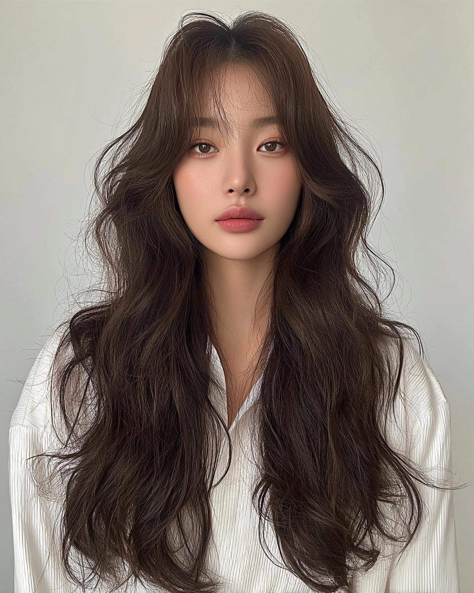 soft wave perm Korea 2026 - Style 5 at Korea Hair Salon Seoul