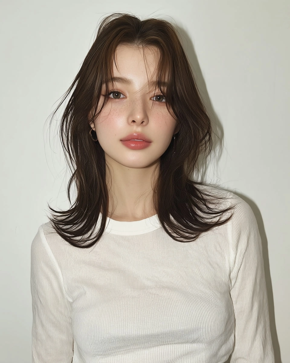 soft wave perm Korea 2026 - Style 6 at Korea Hair Salon Seoul