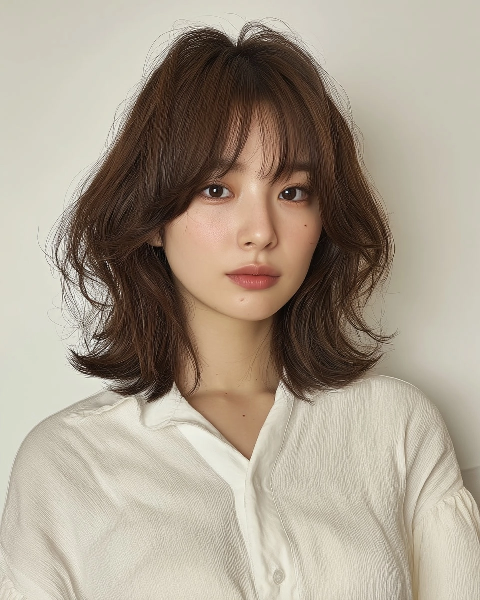 soft wave perm Korea 2026 - Style 8 at Korea Hair Salon Seoul