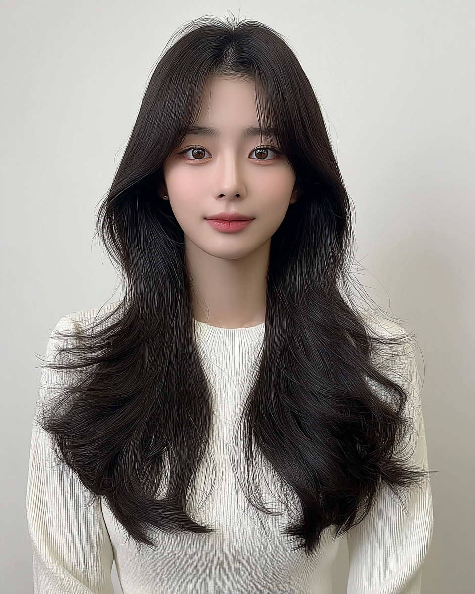 voluminous layered styles 2026 - Style 2 at Korea Hair Salon Seoul