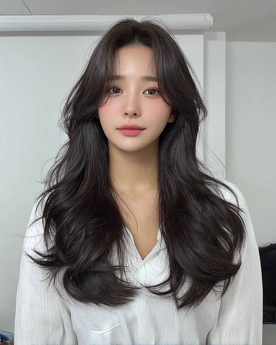 voluminous layered styles 2026 - Style 4 at Korea Hair Salon Seoul